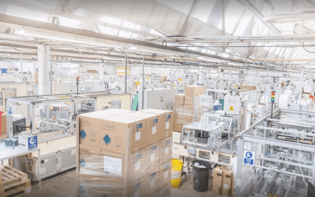 Interior of factory