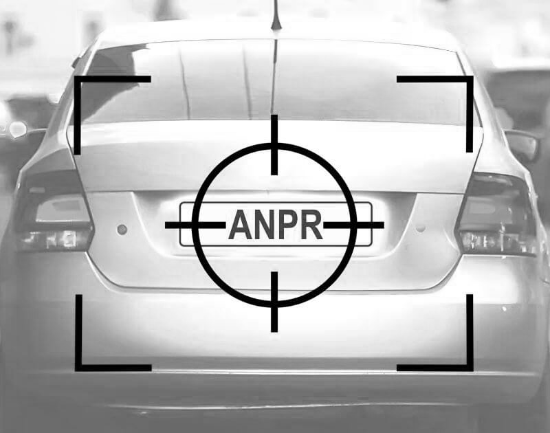 Car in crosshairs