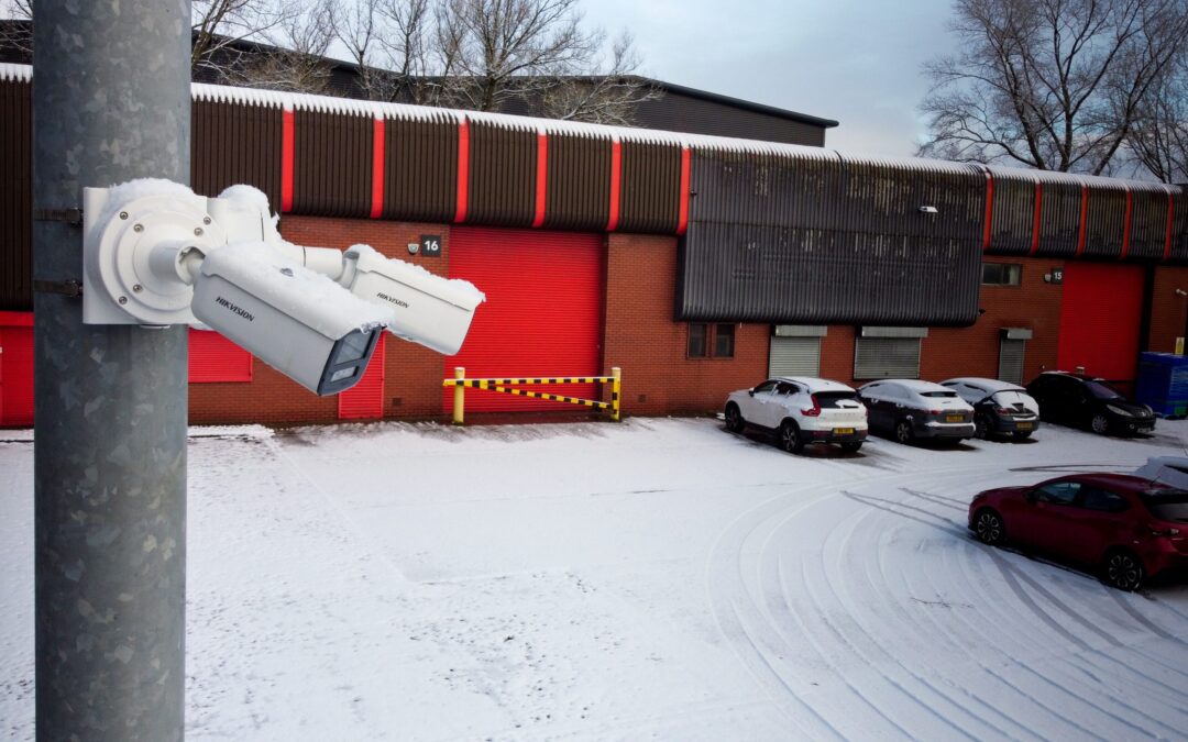 car park with CCTV