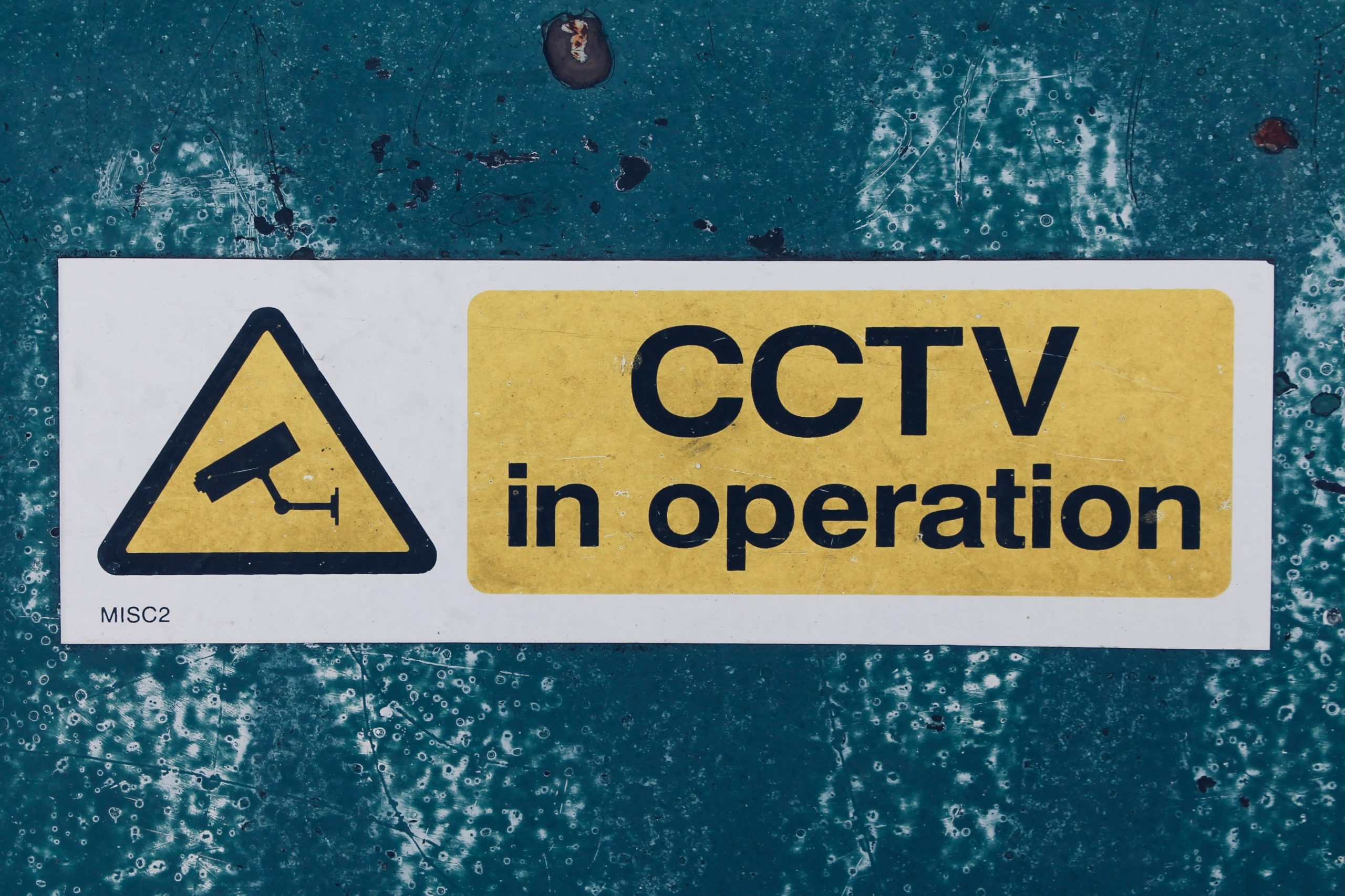 CCTV sign
